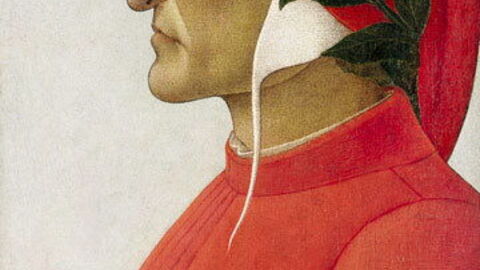 Bildnis des Dante von Sandro Botticelli