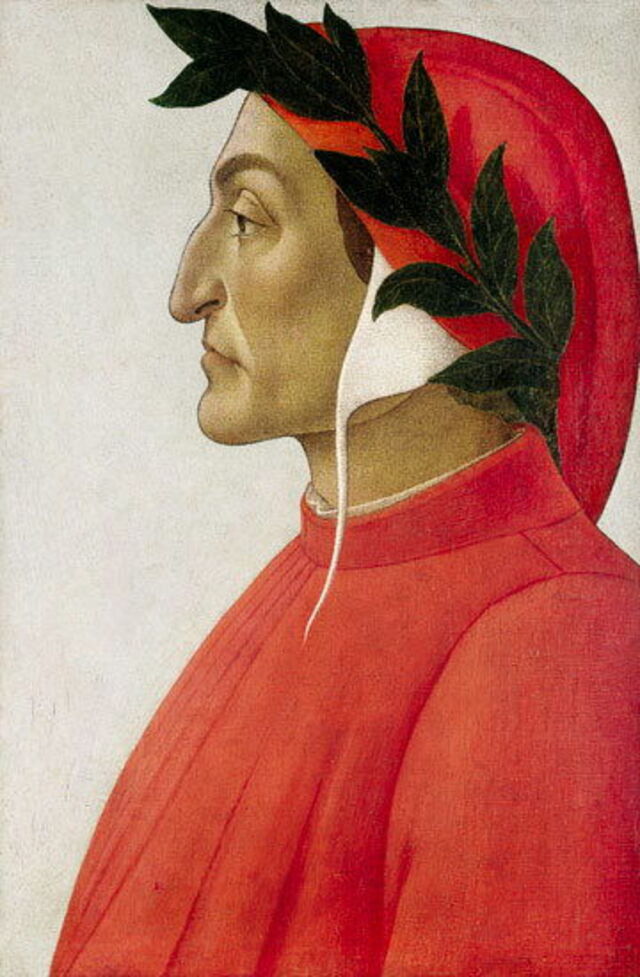 Bildnis des Dante von Sandro Botticelli
