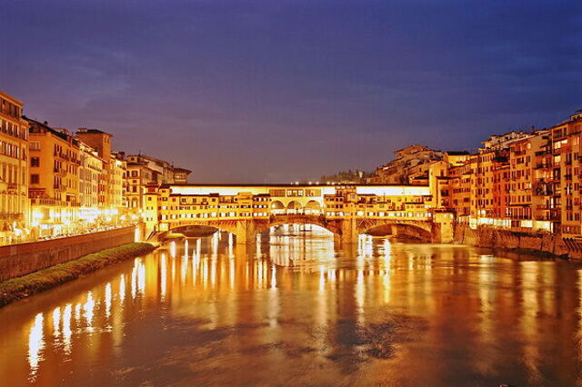 Ponte Vecchio über dem Arno