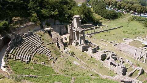 Antikes, römisches Theater in Volterra