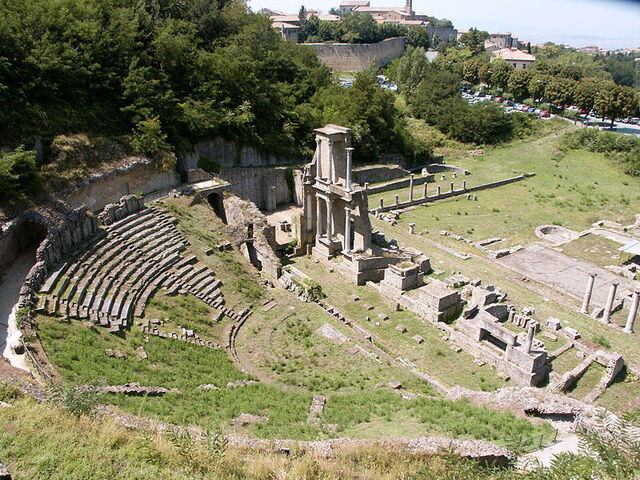 Antikes, römisches Theater in Volterra