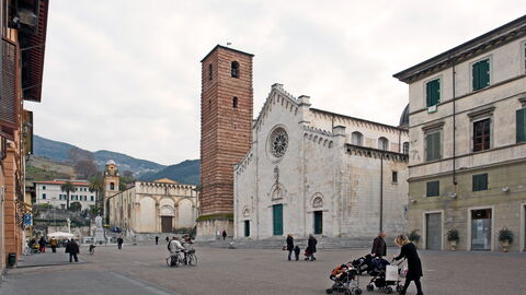 Hauptplatz in Pietrasanta
