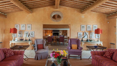 Lavacchio, Wohnzimmer