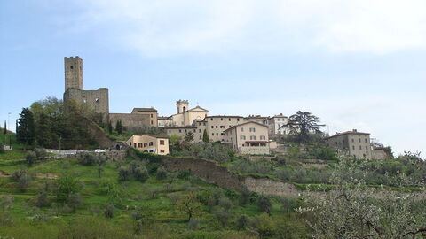 die Stadt Larciano