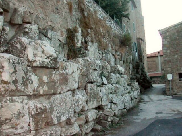 Vetulonia Mauer