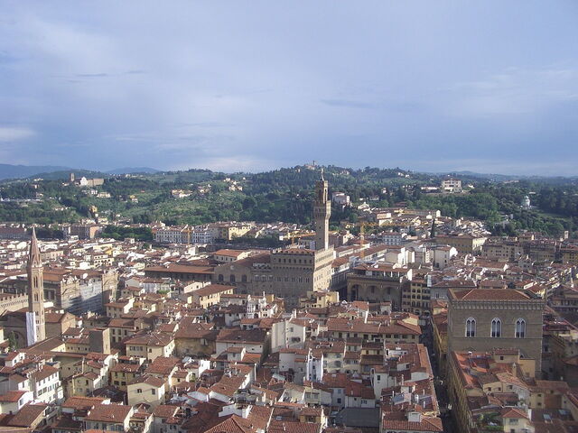 Der Ausblick von dem Campanile