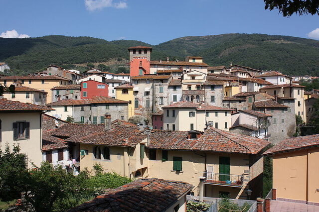 Blick auf Loro Ciuffenna