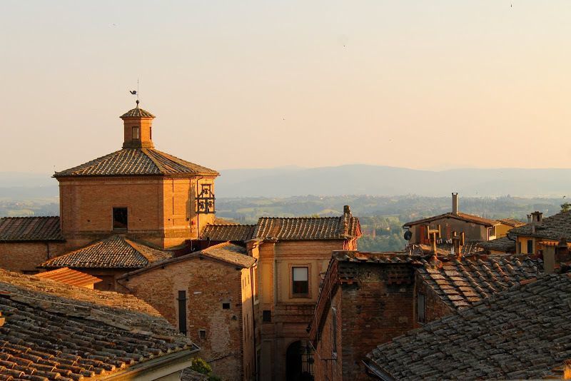 Siena Rooftop Sunset