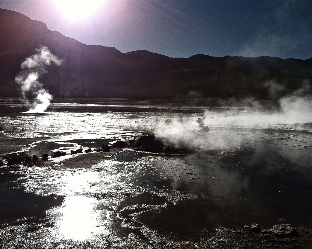El Tatio Geyser Sunrise, Atacama Desert, Chile