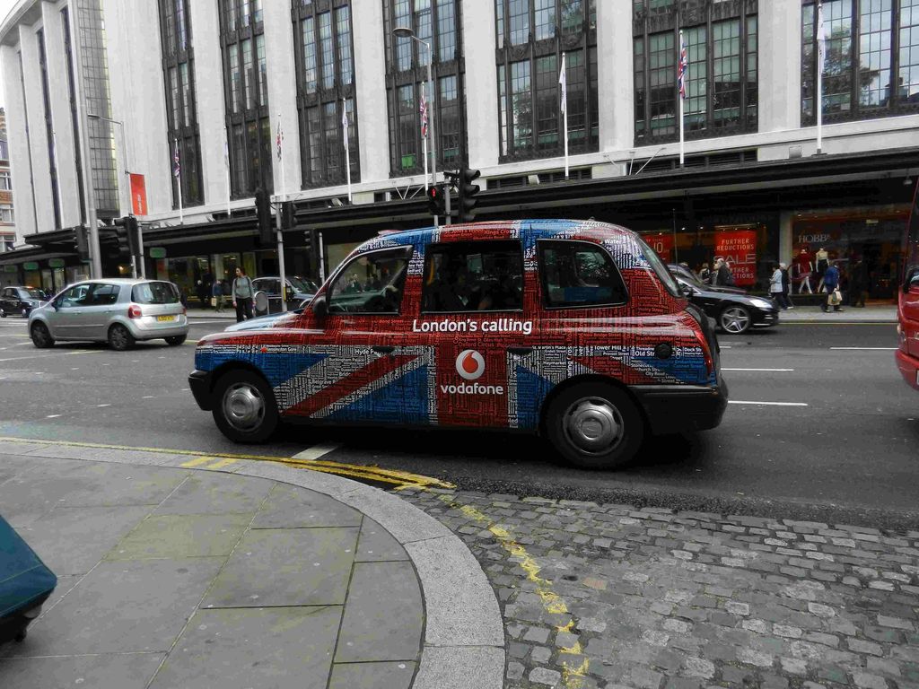 taxi a Londra
