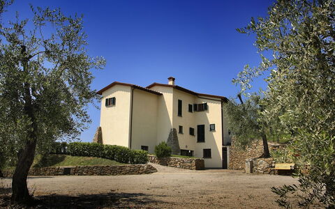 Sughera Villa: Eigentum, Haus, Zuhause, Himmel, Gebäude, Grundeigentum, Baum, Die Architektur, Wohngebiet, Estate