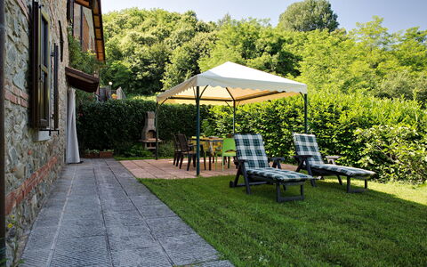 Il Palazzetto: Eigentum, Garten, Garten, Gras, Hinterhof, Baum, Haus, Möbel, Zuhause, Botanik