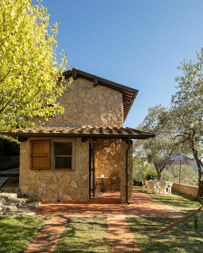 Villa Del Colle: Pflanze, Himmel, Eigentum, Pflanzengemeinschaft, Fenster, Natürliche Landschaft, Gebäude, Baum, Holz, Grundstueck