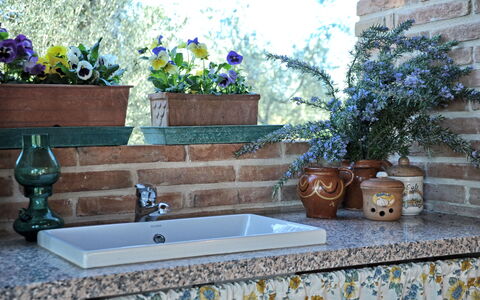 Il Fienile Di Giovanna: Zimmer, Eigentum, Fliese, Sinken, Countertop, Badezimmer, Interior Design, Haus, Grundeigentum, Die Architektur