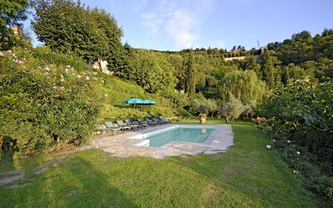 Villa Santa Maria: Natürliche Landschaft, Eigentum, Naturschutzgebiet, Schwimmbad, Grundeigentum, Estate, Gras, Baum, Landschaft, Haus