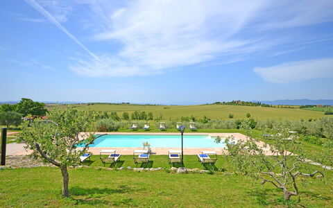 Villa Anita: Eigentum, Grundstueck, Naturschutzgebiet, Himmel, Ländliches Gebiet, Grundeigentum, Wiese, Haus, Bergstation, Schwimmbad