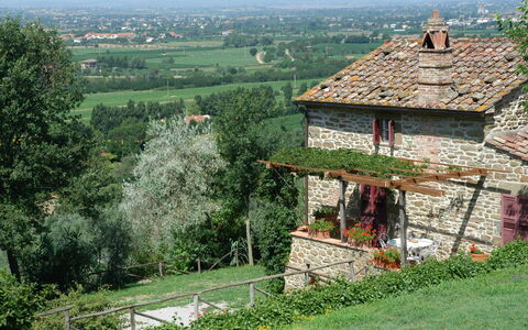 Villa Oleandro: Bergdorf, Ländliches Gebiet, Dorf, Haus, Bergstation, Gebäude, Hütte, Landschaft, Die Architektur, Dach