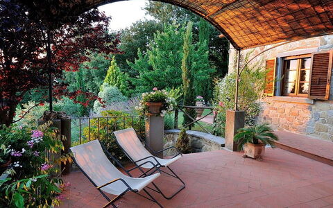 Villa Rosmarino: Eigentum, Terrasse, Grundeigentum, Garten, Hinterhof, Garten, Gebäude, Zuhause, Hof, Haus
