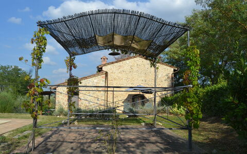 Villa Cafaggiola: Die Architektur, Eisen, Baum, Himmel, Haus, Gebäude, Ländliches Gebiet, Estate, Bogen, Wohngebiet