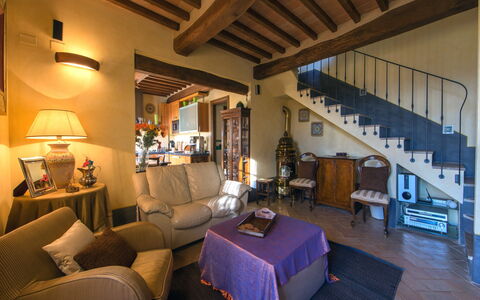 Appartamento Il Nido Di Giulia: Zimmer, Eigentum, Gebäude, Interior Design, Wohnzimmer, Haus, Grundeigentum, Möbel, Zuhause, Die Architektur