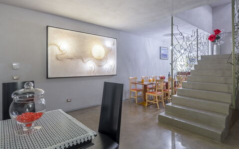Villa Del Santo Bastiano: Zimmer, Eigentum, Interior Design, Fussboden, Möbel, Haus, Gebäude, Wand, Wohnzimmer, Grundeigentum