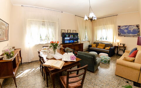 Villa Elisa: Zimmer, Wohnzimmer, Eigentum, Interior Design, Möbel, Gebäude, Grundeigentum, Zuhause, Haus, Tabelle