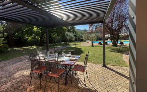 Paolotti: Möbel, Gartenmöbel, Schatten, Tisch Im Freien, Garten, Outdoor Struktur, Stuhl, Pergola, Terrasse, Veranda