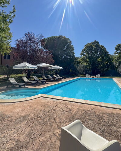 Paolotti: Blau, Baum, Schwimmbad, Estate, Landscaping, Garten, Eco Hotel, Hazienda, Schatten, Villa
