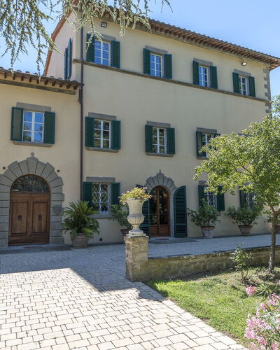 Villa Ivana - Cortona: Eigentum, Gebäude, Haus, Grundeigentum, Zuhause, Estate, Villa, Villa, Nachbarschaft, Baum