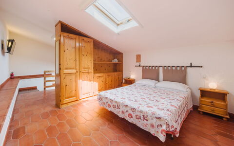 Casa Nueva: Interior Design, Möbel, Holz, Flooring, Decke, Fussboden, Bett, Schlafzimmer, Zimmer, Cabinetry