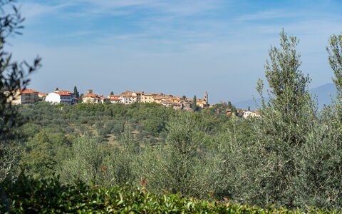 Residenza la Casuccia: Himmel, Pflanze, Wolke, Ökoregion, Natürliche Landschaft, Grundstueck, Vegetation, Baum, Gebäude, Gras