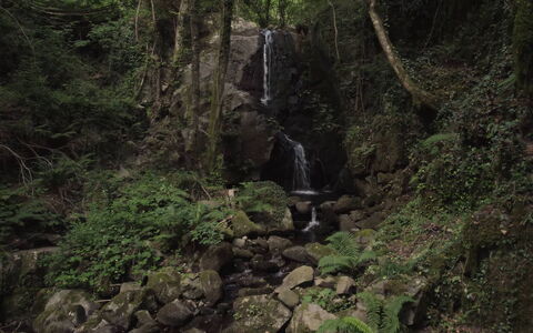 Villa In Garfagnana: Pflanze, Wasser, Pflanzengemeinschaft, Natürliche Landschaft, Wasserfall, Wasserlauf, Frühling, Terrestrische Plant, Bedrock