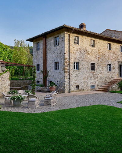 Villa Dell'abate: Pflanze, Himmel, Gebäude, Eigentum, Fenster, Haus, Grundstueck, Gras, Baum, Landschaft