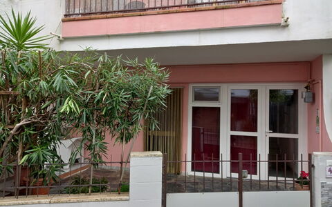 La Butterfly: Tür, Wohngebiet, Zuhause, Balkon, Beton, Home Door, Veranda, Gips, Zimmerpflanze, Zaun