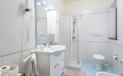 La Vecchia Fornace La Piastra Apartments - Abetone: Spiegel, Zapfhahn, Armatur, Eigentum, Sinken, Badezimmer, Lila, Bad Sink, Interior Design