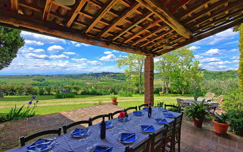 Maggiano: Pflanze, Eigentum, Tabelle, Wolke, Himmel, Blumentopf, Natur, Schatten, Stuhl, Baum