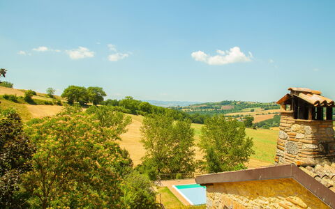 Tra Cielo e Terra: Pflanze, Himmel, Gebäude, Fenster, Baum, Grundstueck, Haus, Lärche, Gras, Wohngebiet