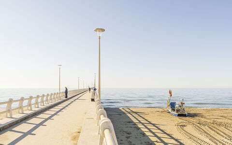Camaiore House With Pool, La Casa Dei Ricci: Meer, Horizont, Ozean, Küsten Und Ozeanische Forms, Küste, Strand, Ufer, Walkway, Promenade