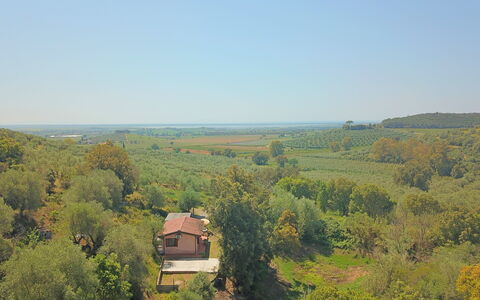 La Casetta: Himmel, Pflanzengemeinschaft, Pflanze, Fenster, Natürliche Landschaft, Grundstueck, Baum, Haus, Gras, Wiese