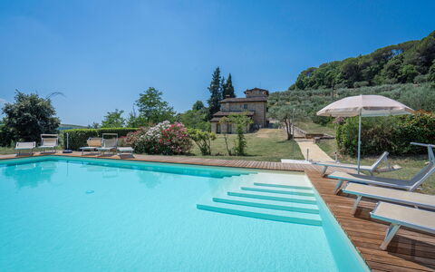 Casolare Torre With Pool And Ac: Schwimmbad, Estate, Resort, Hazienda, Villa, Bauernhaus, Eco Hotel, Thermae, Landscaping, Ferienort
