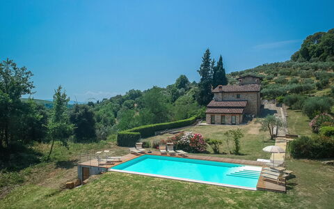 Casolare Torre With Pool And Ac: Schwimmbad, Bauernhaus, Estate, Resort, Hazienda, Villa, Eco Hotel, Thermae, Hinterhof, Gartenmöbel