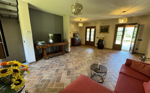 Casa Viviani: Möbel, Bilderrahmen, Stuhl, Gebäude, Holz, Fenster, Beleuchtung, Tabelle, Die Architektur, Wohnzimmer