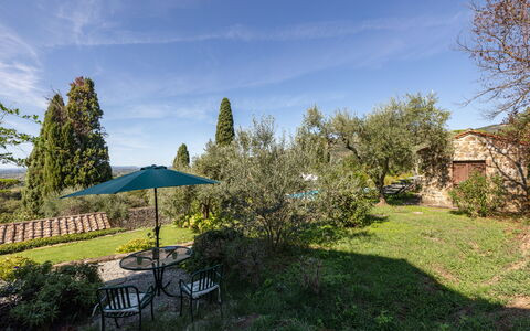 Villa Delle Rose: Himmel, Pflanze, Wolke, Eigentum, Pflanzengemeinschaft, Baum, Natürliche Landschaft, Grundstueck, Schatten, Gras