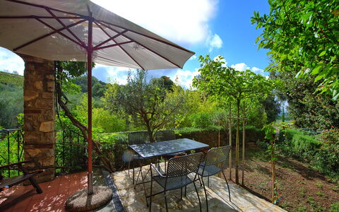 Casa Minuccia: Pflanze, Eigentum, Himmel, Pflanzengemeinschaft, Wolke, Schatten, Tabelle, Botanik, Gartenmöbel, Gebäude