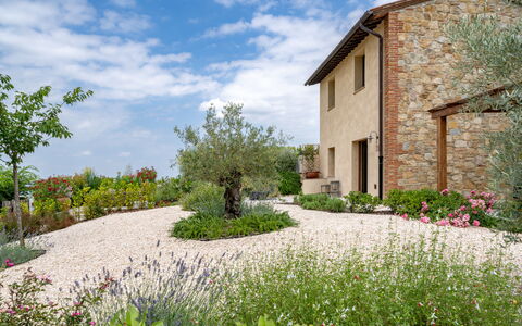 Punteriolo Spereto Family Apartment With Pool,: Blume, Strauch, Garten, Ground, Landscaping, Krautige Pflanze, Botanischer Garten, Hinterhof, Garten