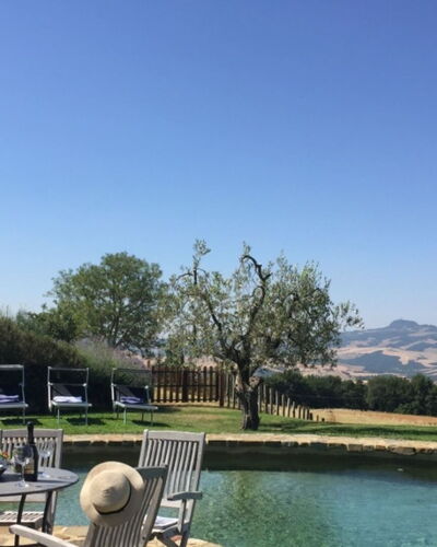 Case Belle: Schwimmbad, Landschaft, Landscaping, Water Feature, Rasen, Teich, Eco Hotel, Resort, Gartenmöbel, Villa