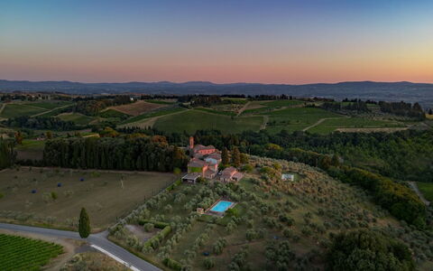 Villa del Riccio: Schwimmbad, Resort, Hotel, Gartenmöbel, Villa, Estate, Eco Hotel, Hazienda, Ferienort, Thermae