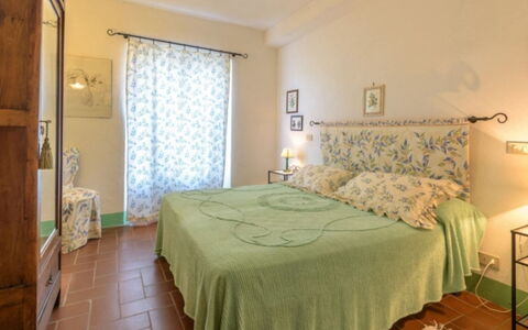 Podere del Mezzadro: Möbel, Interior Design, Bett, Schlafzimmer, Bettdecke, Flooring, Bedding, Fussboden, Linens, Zimmer