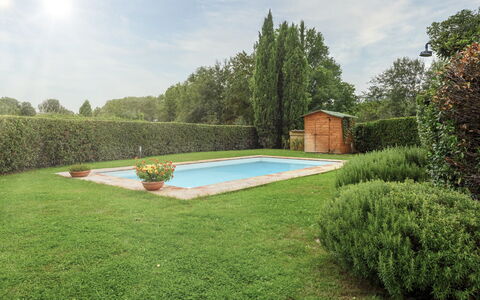 Villa Zambra: Schwimmbad, Strauch, Garten, Rasen, Landscaping, Hecke, Hinterhof, Schatten, Garten, Design