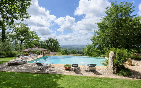 Villa Tregole: Baum, Schwimmbad, Garten, Eco Hotel, Estate, Landscaping, Bauernhaus, Villa, Hinterhof, Plantage